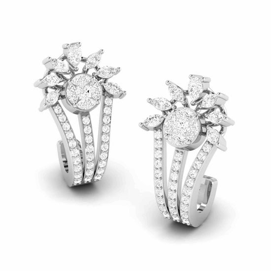 Designer earrings collection Cruple Lab Grown Diamond Earrings Fiona Diamonds