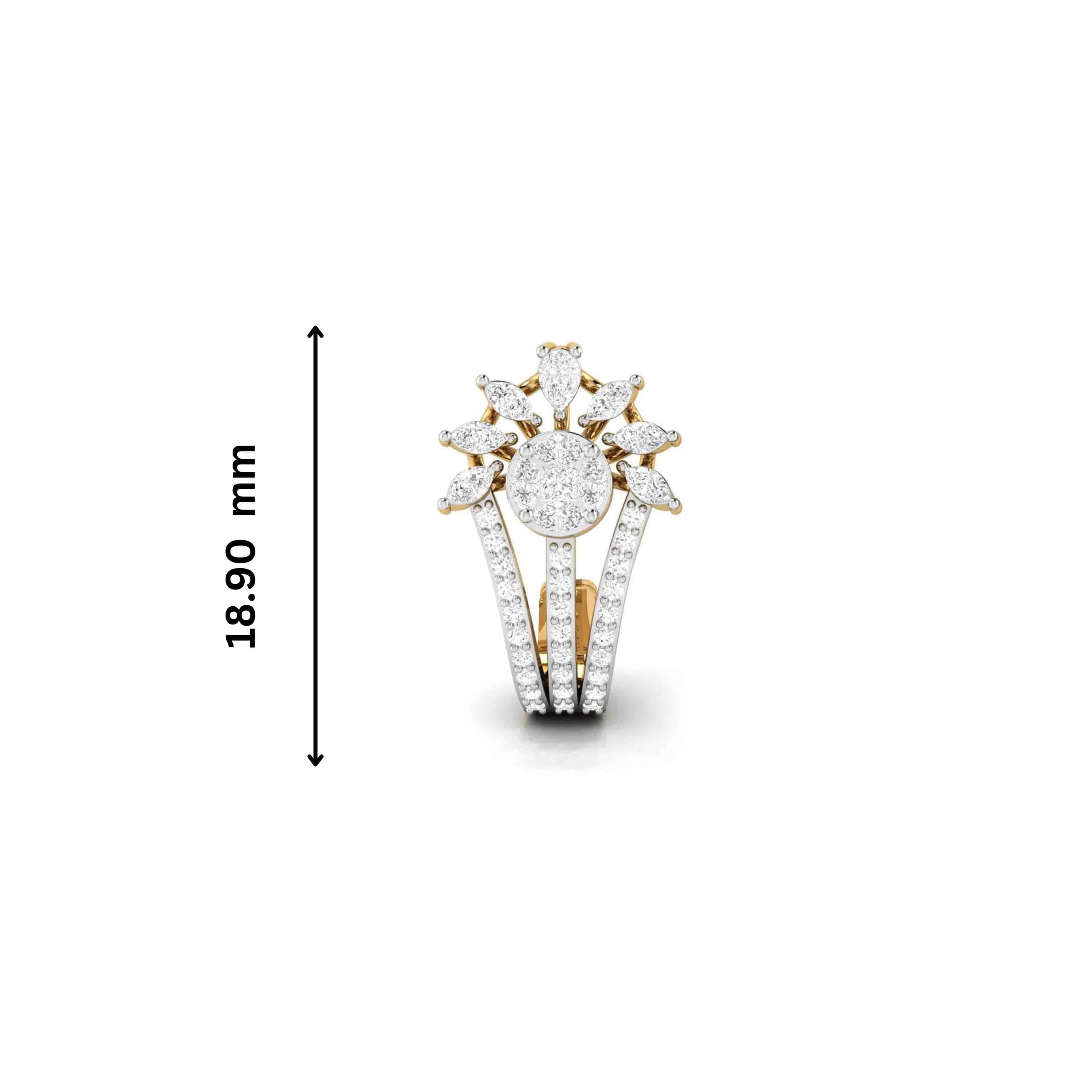 Latest earrings design Kennel Lab Grown Diamond Earrings Fiona Diamonds