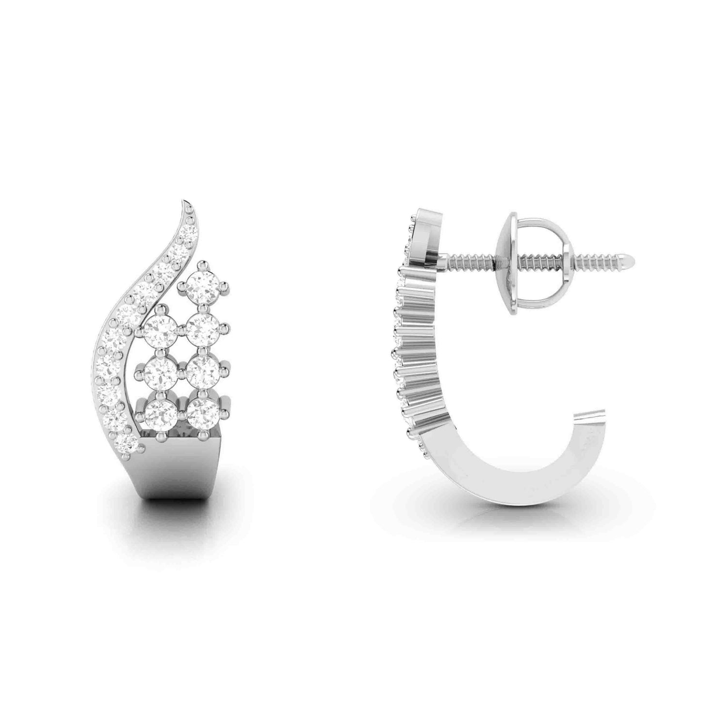 Designer earrings collection Coco Lab Grown Diamond Bali Fiona Diamonds