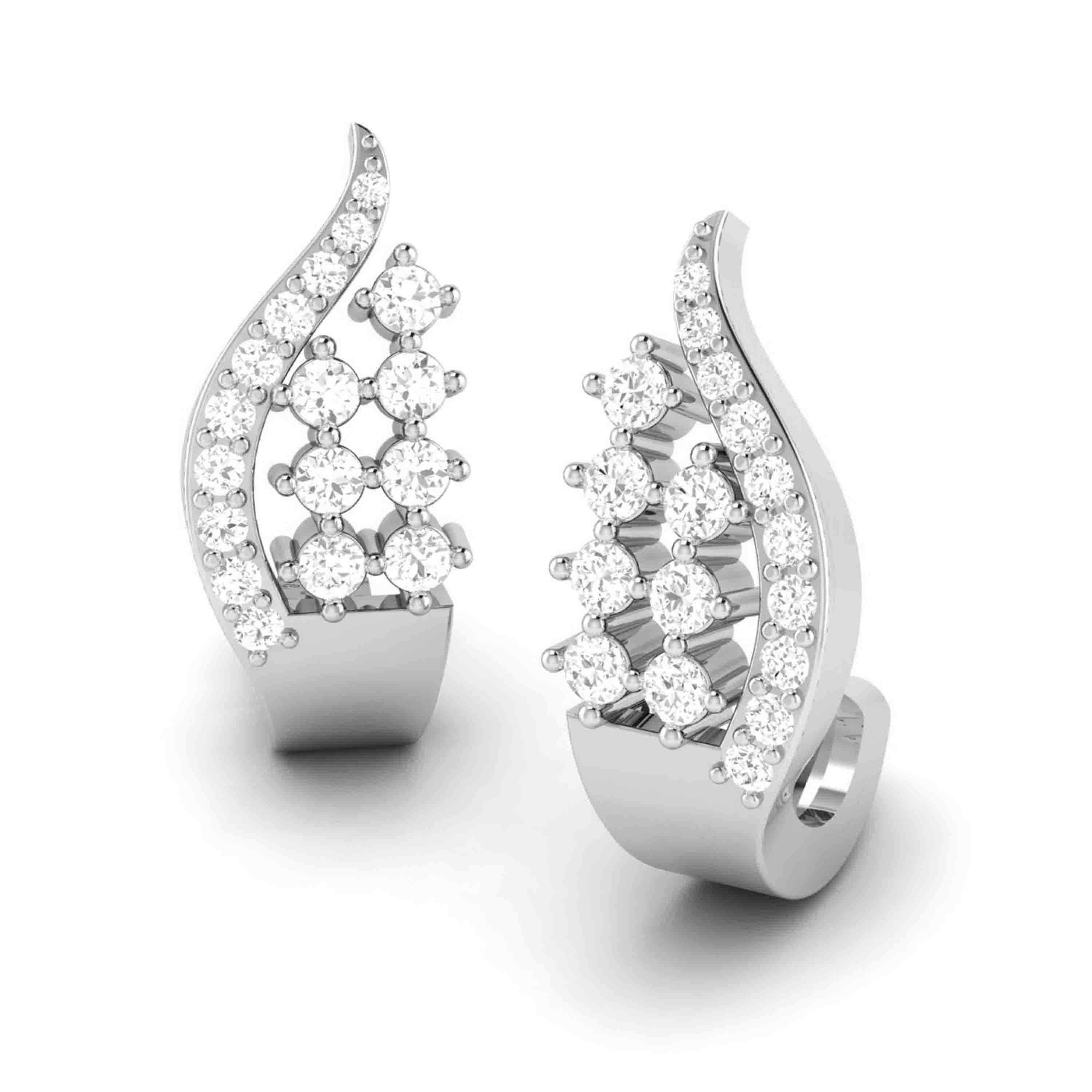Designer earrings collection Coco Lab Grown Diamond Bali Fiona Diamonds