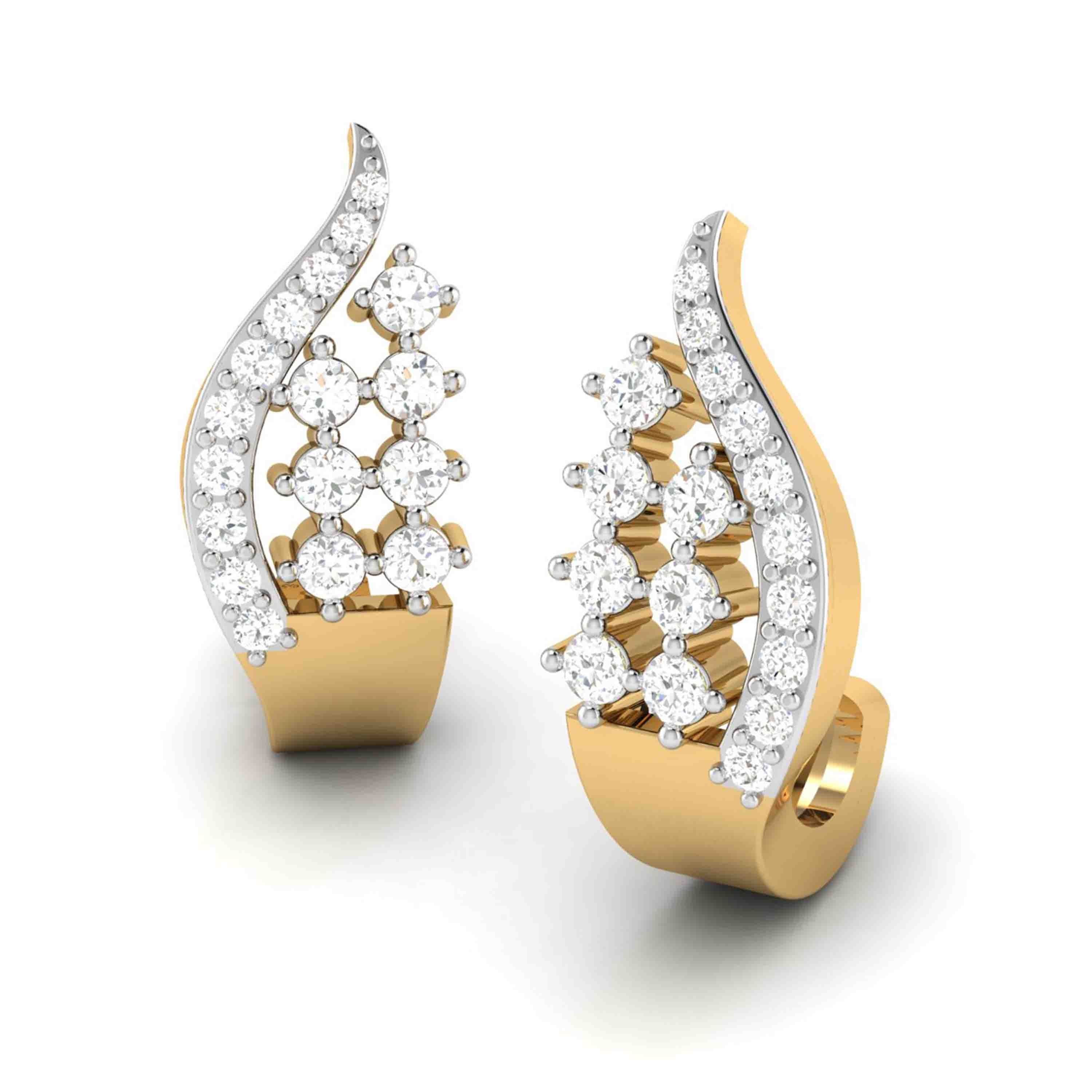 Designer earrings collection Coco Lab Grown Diamond Bali Fiona Diamonds