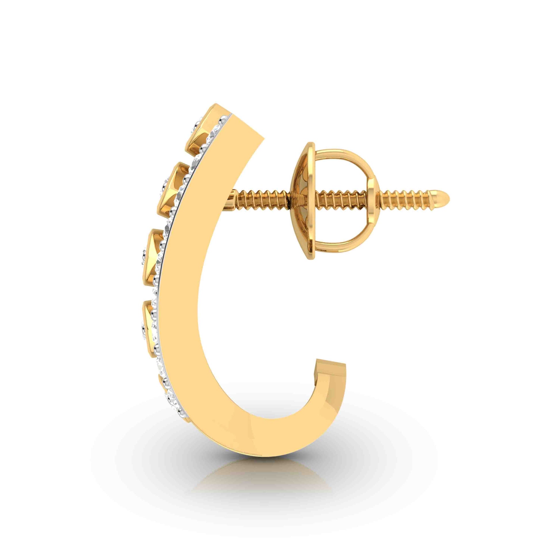 Designer earrings collection Escalera Lab Grown Diamond Bali Fiona Diamonds
