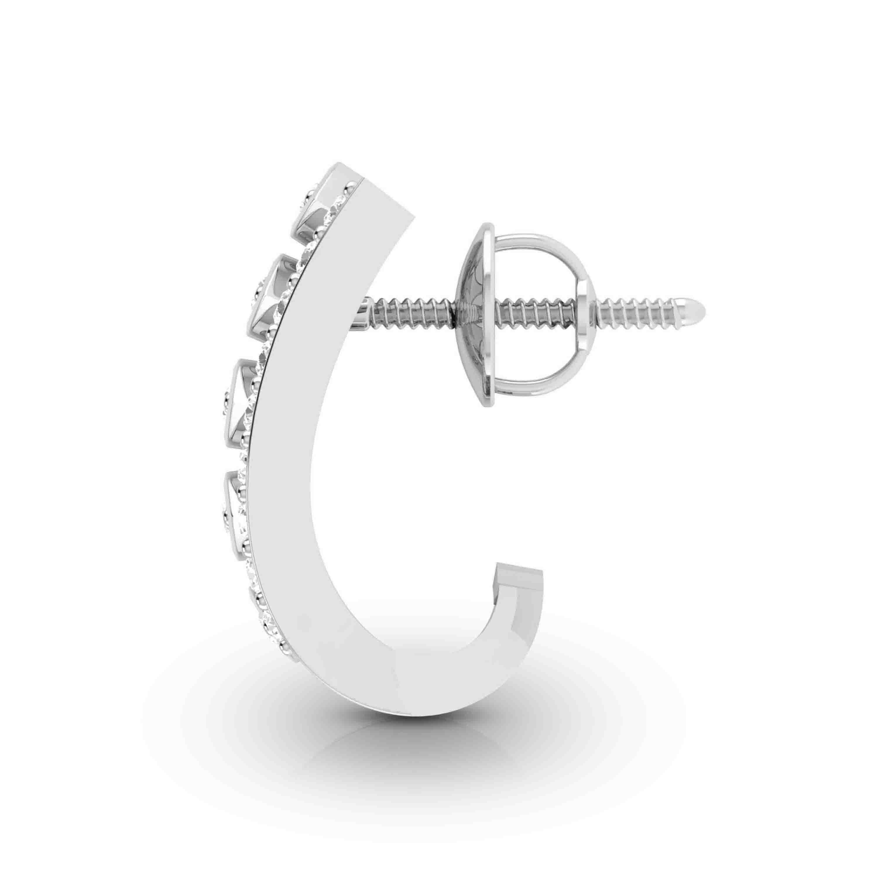 Designer earrings collection Escalera Lab Grown Diamond Bali Fiona Diamonds