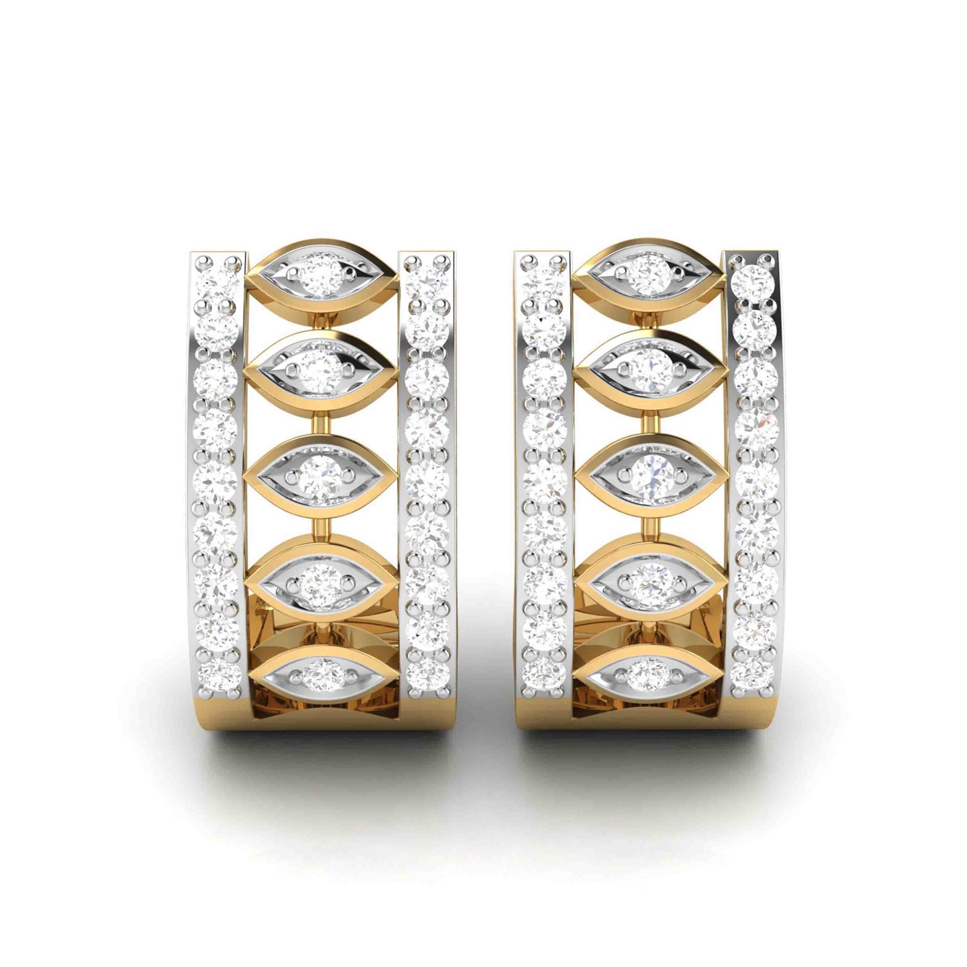 Designer earrings collection Escalera Lab Grown Diamond Bali Fiona Diamonds