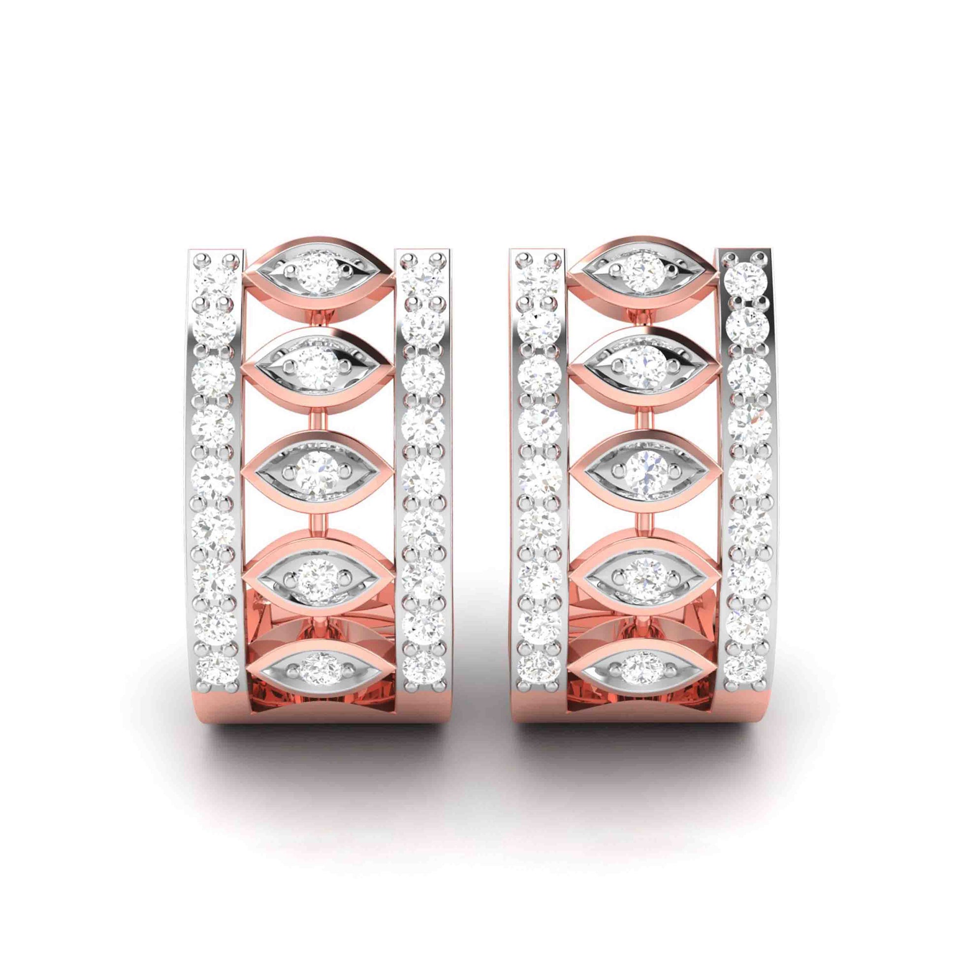Designer earrings collection Escalera Lab Grown Diamond Bali Fiona Diamonds