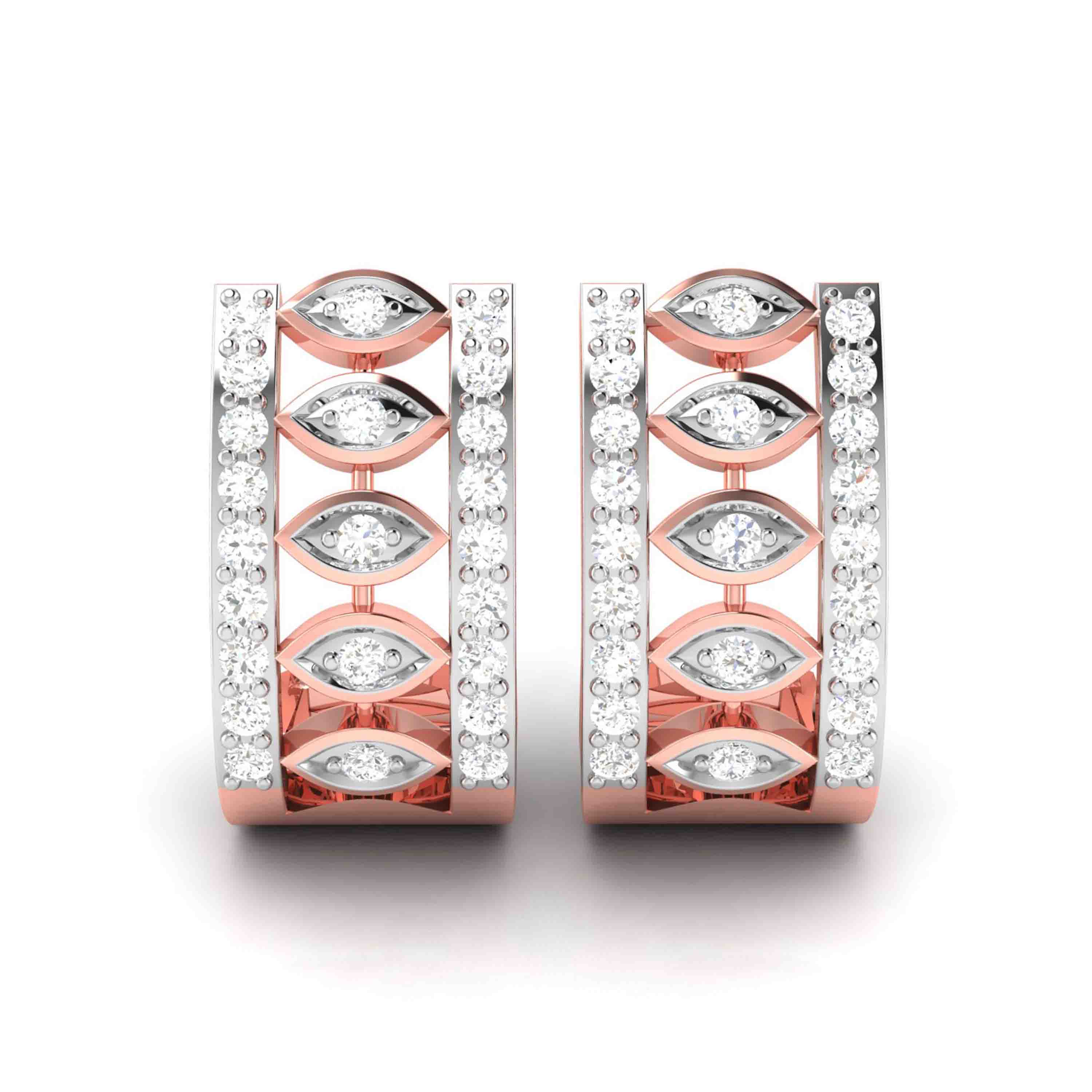 Designer earrings collection Escalera Lab Grown Diamond Bali Fiona Diamonds