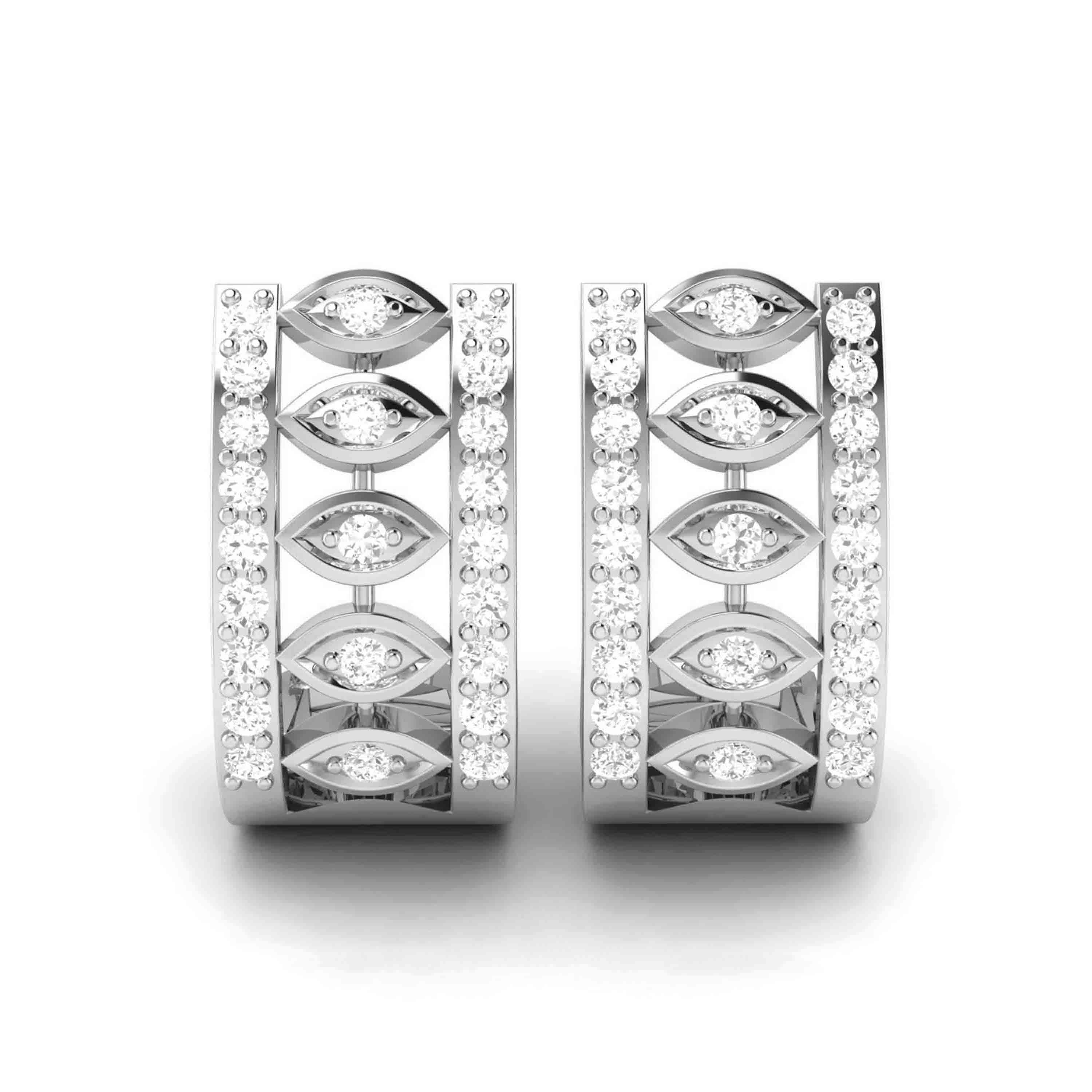 Designer earrings collection Escalera Lab Grown Diamond Bali Fiona Diamonds