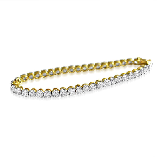 Load image into Gallery viewer, Tinsel bracelet for women Fiona Diamonds
