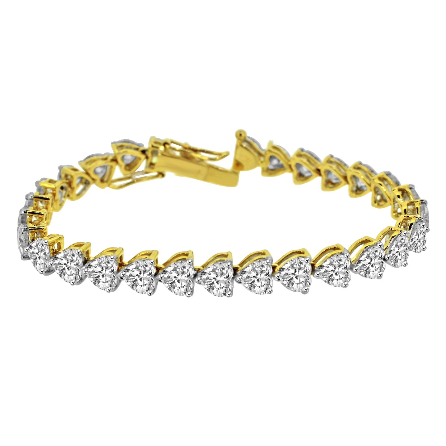 CDL FINESHINE Round Sleek Elegant 14KT Solid Gold Natural Diamond Bracelet  For Women, Weight: 8.25 Gm at Rs 46391/piece in Surat