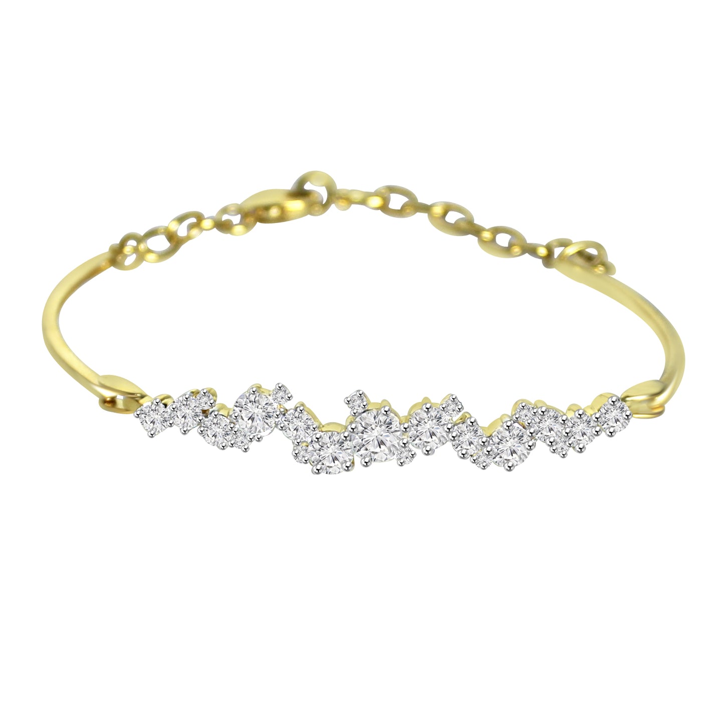 Moissanite bracelet for girls Fiona Diamonds