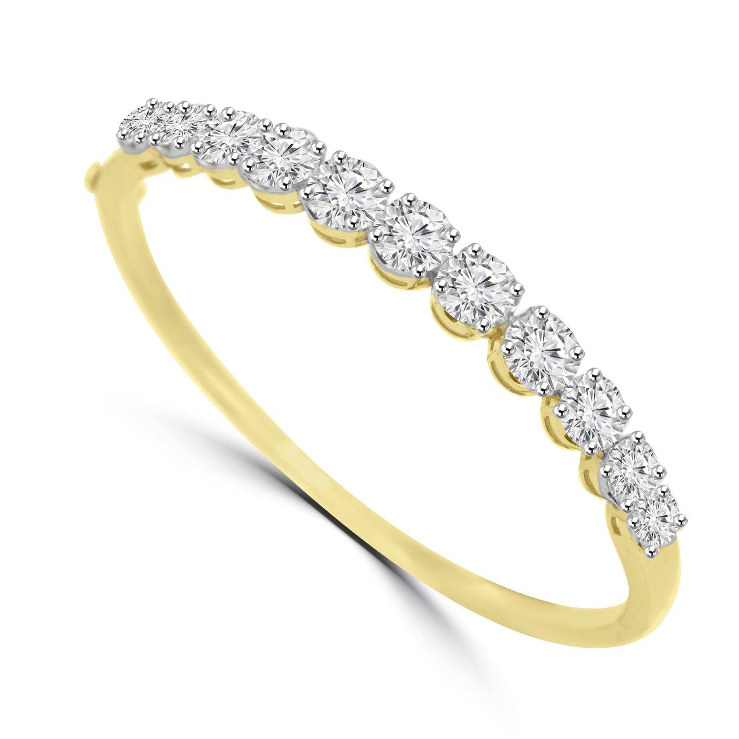 Stun lab grown diamond bracelet