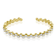 Debate lab grown diamond bracelet