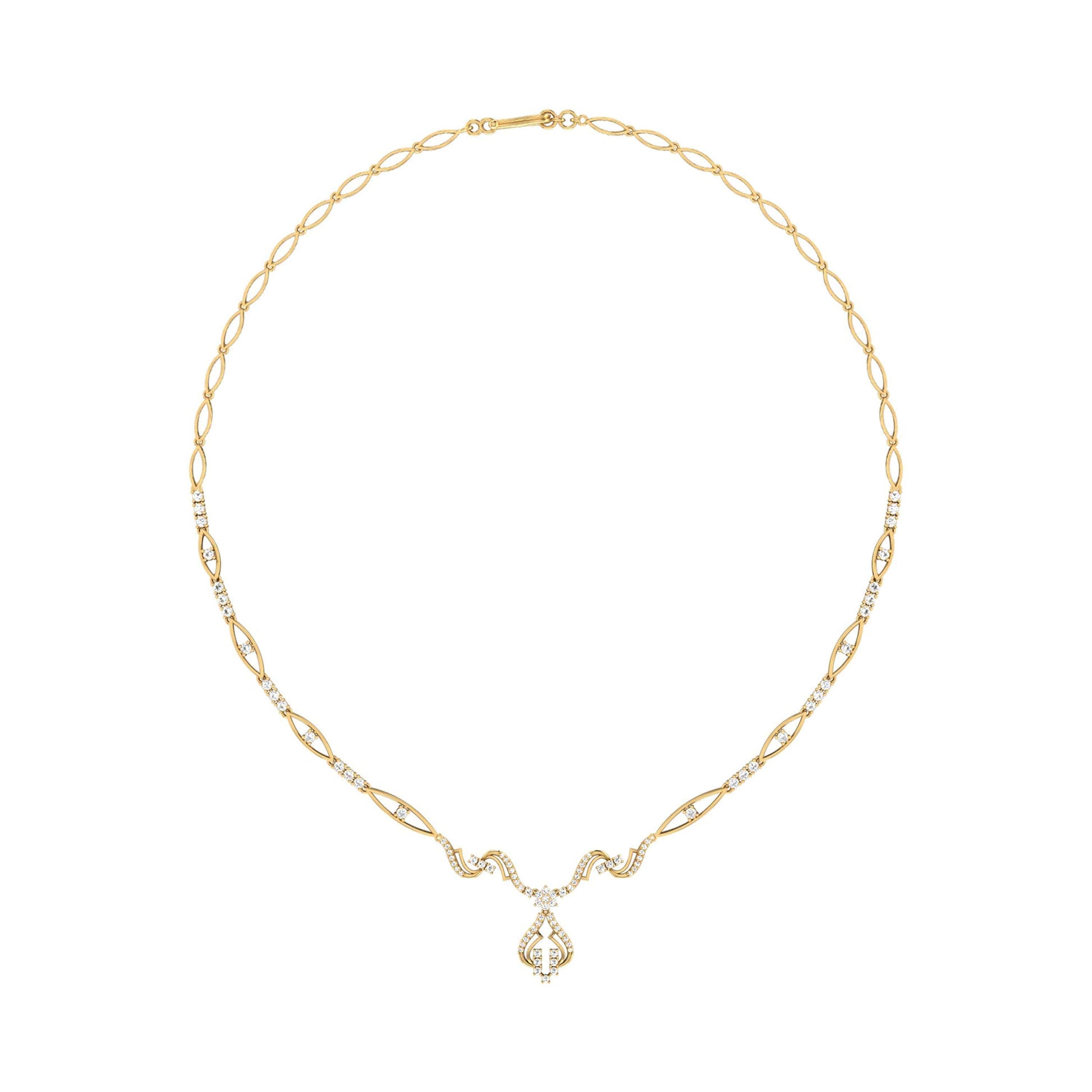 Aashna Chain Necklace Fiona Diamonds