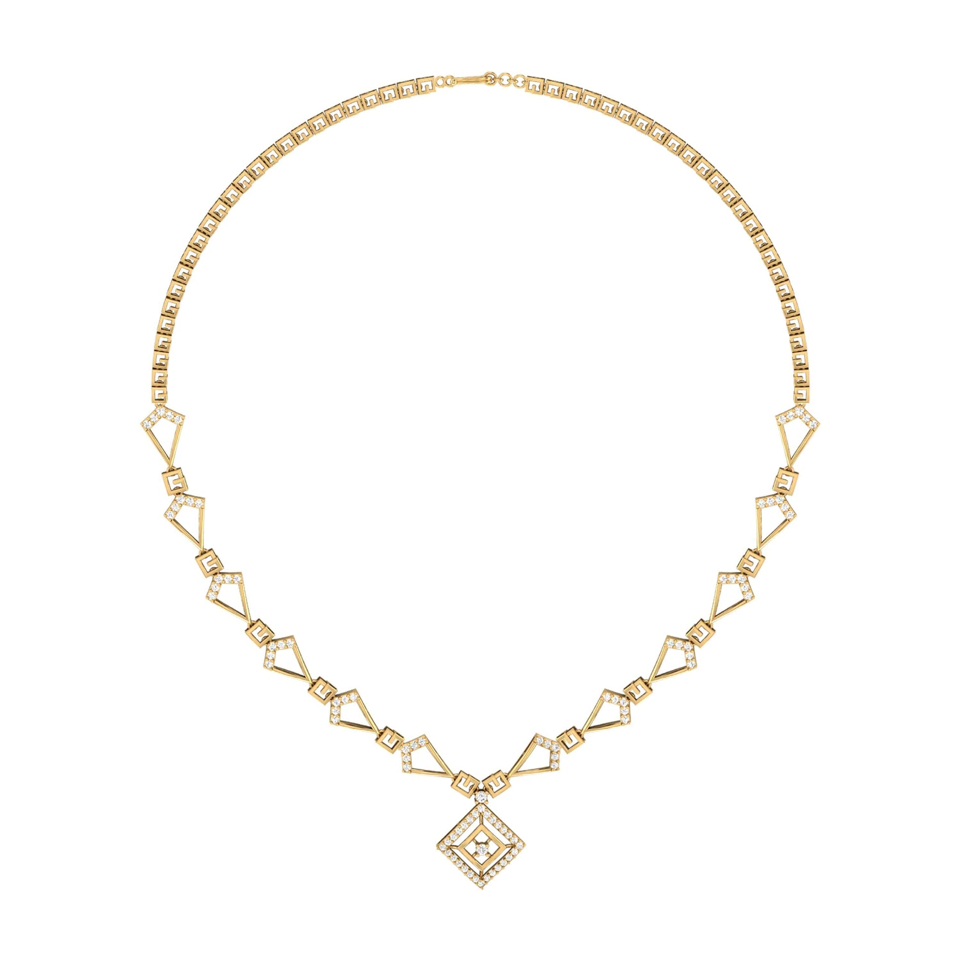 Aarron Fancy Necklace Fiona Diamonds