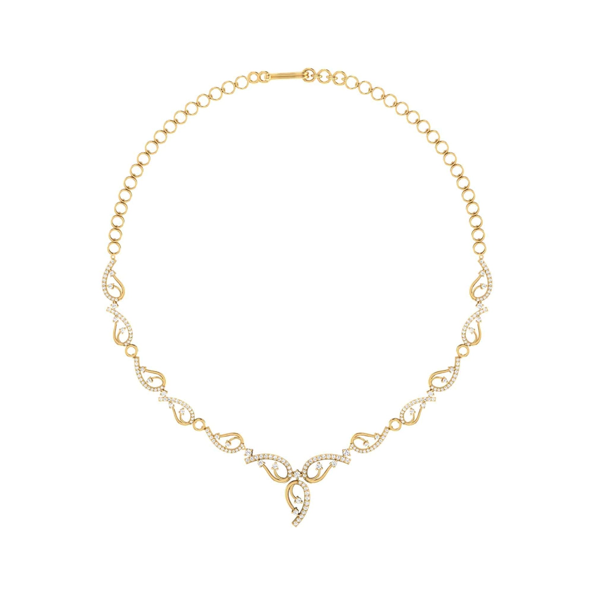 Cielo Fancy Necklace Fiona Diamonds