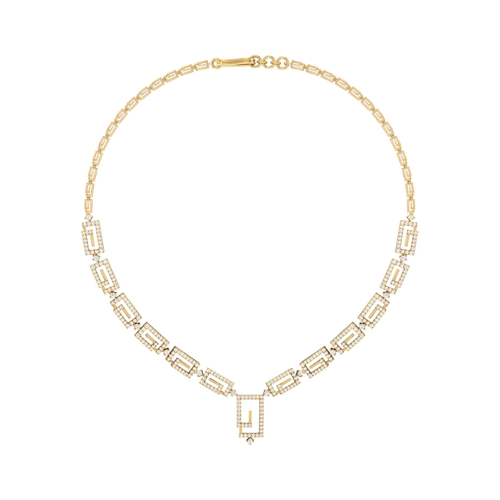 Celestia Fancy Necklace Fiona Diamonds