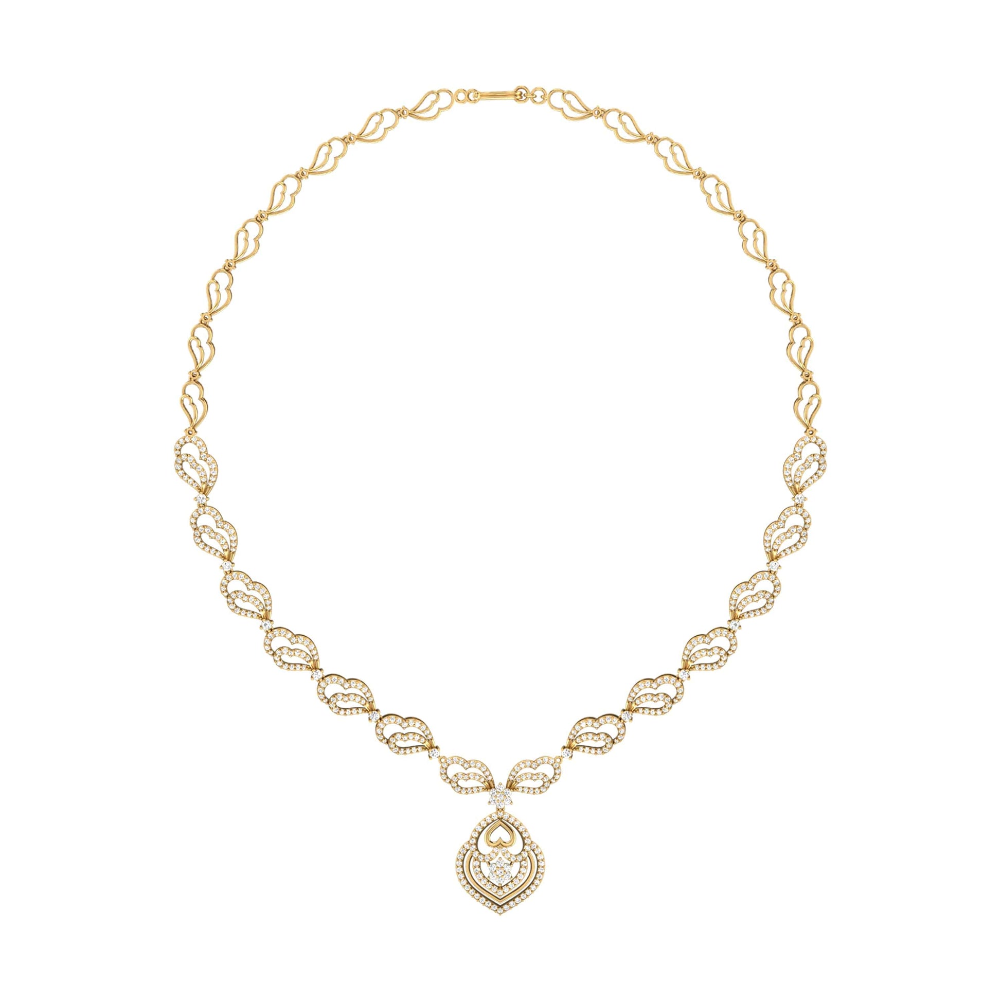 Agraciada Fancy Necklace Fiona Diamonds