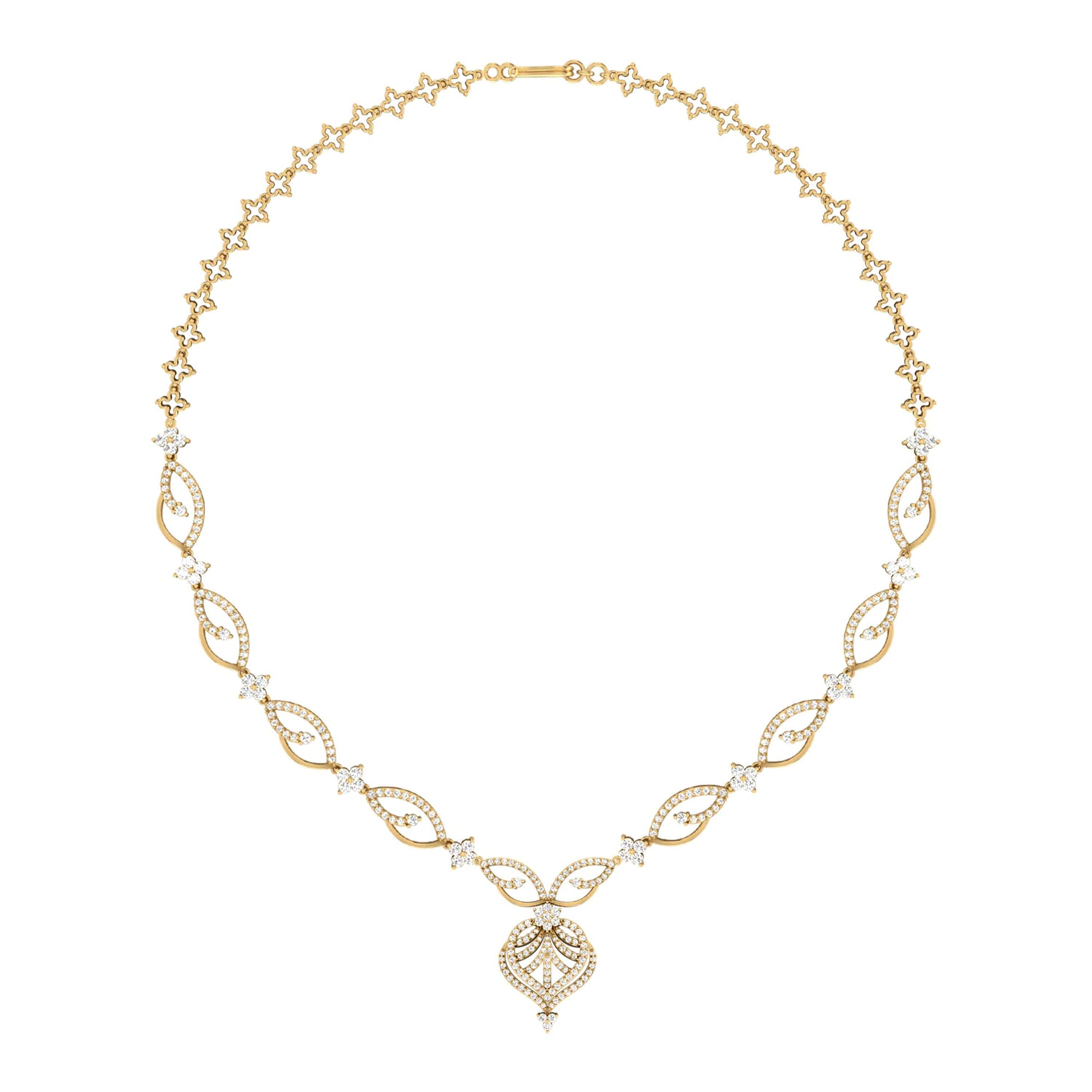 Alrgre Fancy Necklace Fiona Diamonds