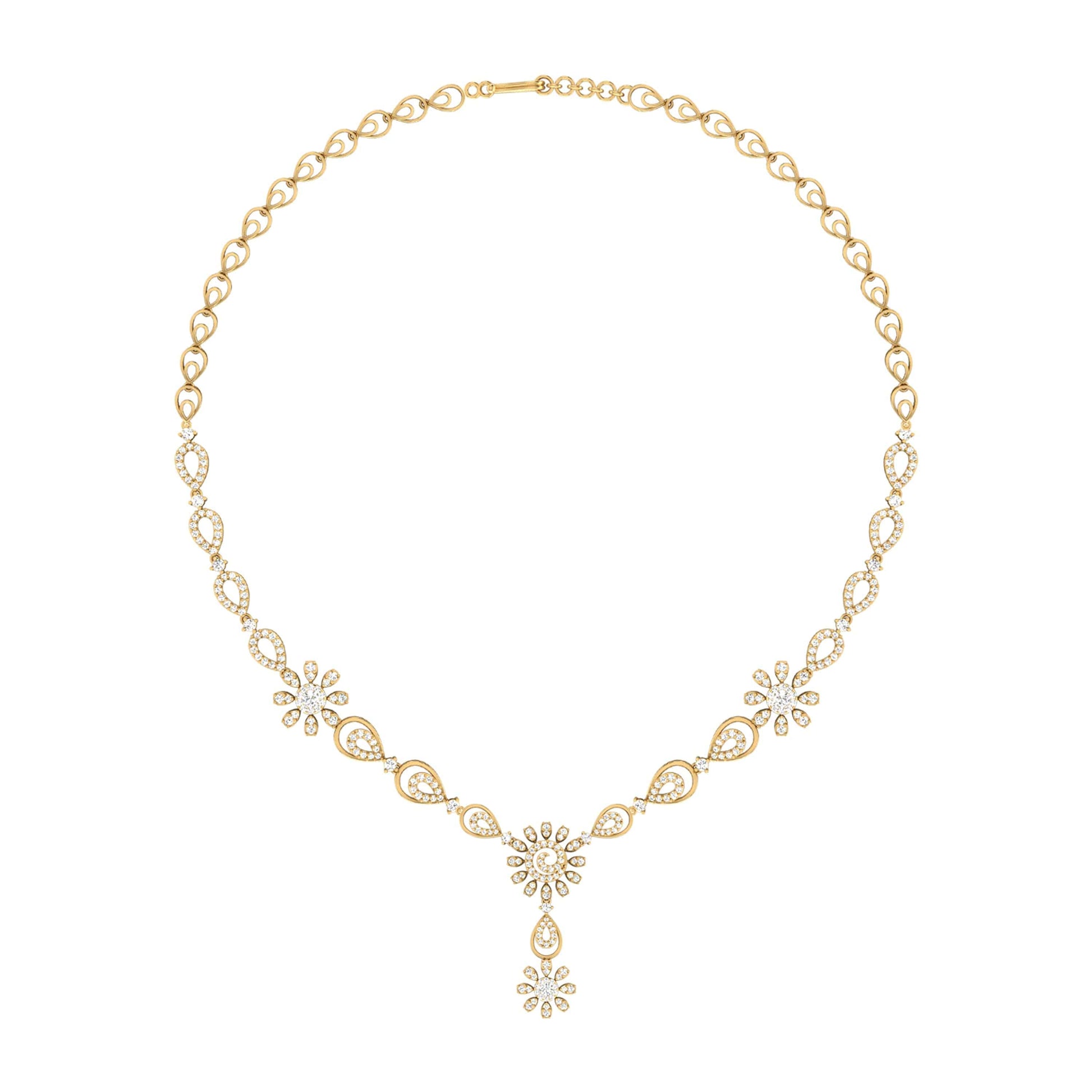 Chakra Fancy Necklace Fiona Diamonds