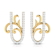 Latest earrings design Flashy Lab Grown Diamond Earrings Fiona Diamonds