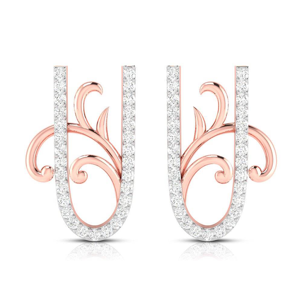Latest earrings design Flashy Lab Grown Diamond Earrings Fiona Diamonds