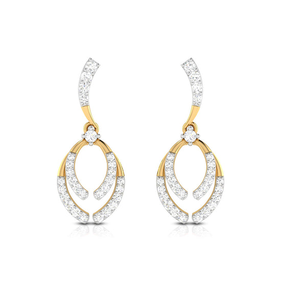 Latest earrings design Fascination Lab Grown Diamond Earrings Fiona Diamonds