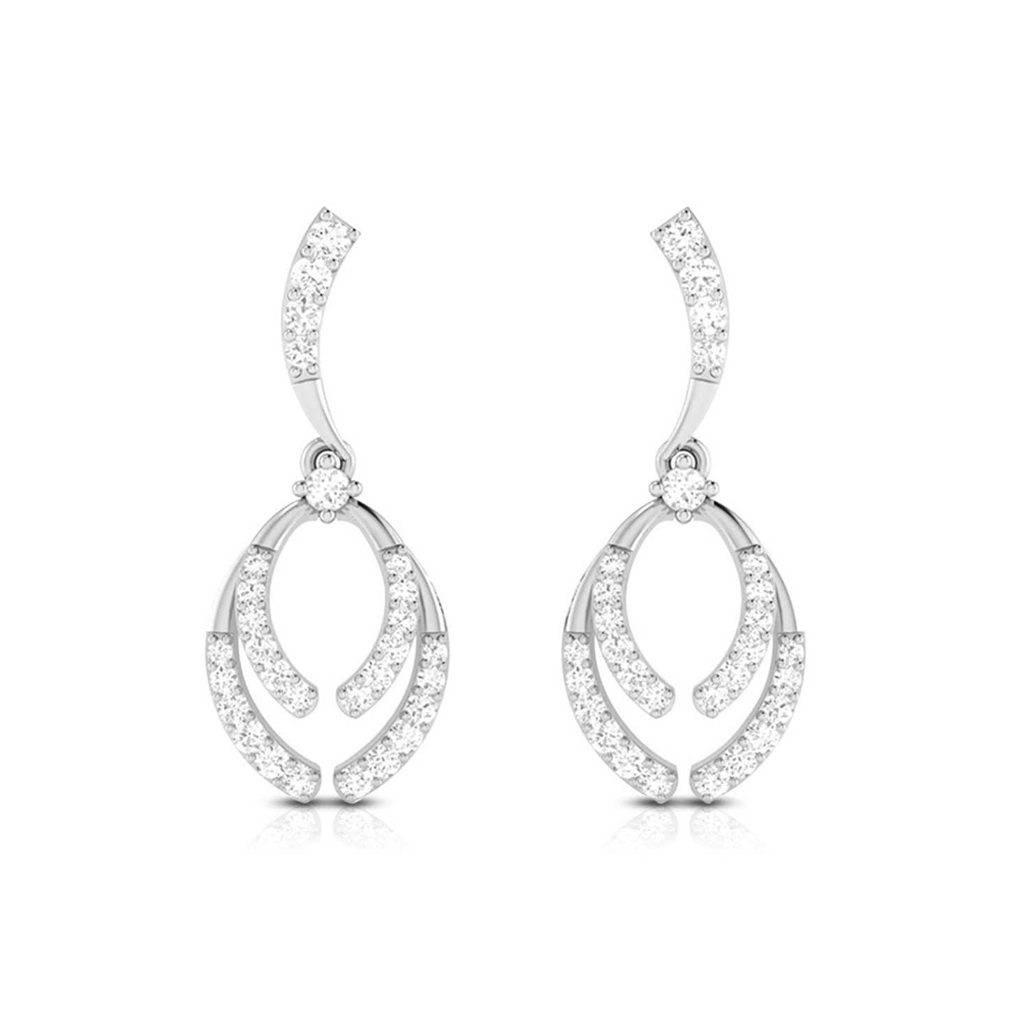Latest earrings design Fascination Lab Grown Diamond Earrings Fiona Diamonds