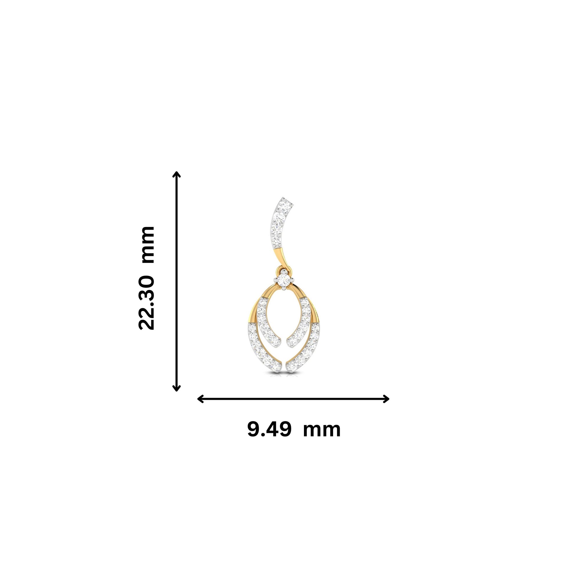 Latest earrings design Fascination Lab Grown Diamond Earrings Fiona Diamonds