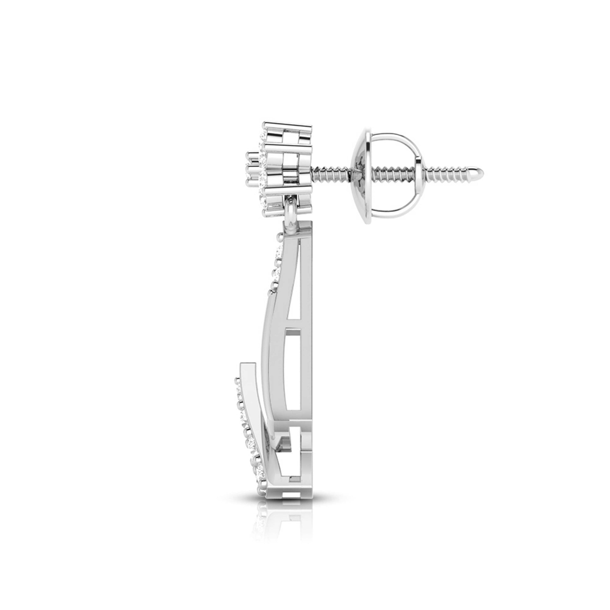 Latest earrings design Tuxy Lab Grown Diamond Earrings Fiona Diamonds
