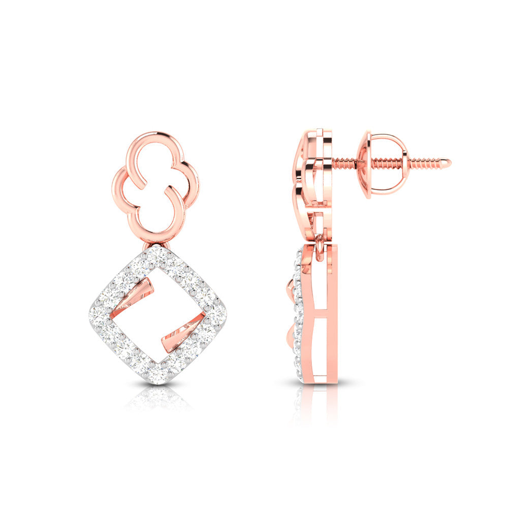 Designer earrings collection Polysemous Lab Grown Diamond Earrings Fiona Diamonds