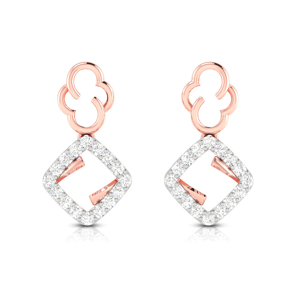 Designer earrings collection Polysemous Lab Grown Diamond Earrings Fiona Diamonds