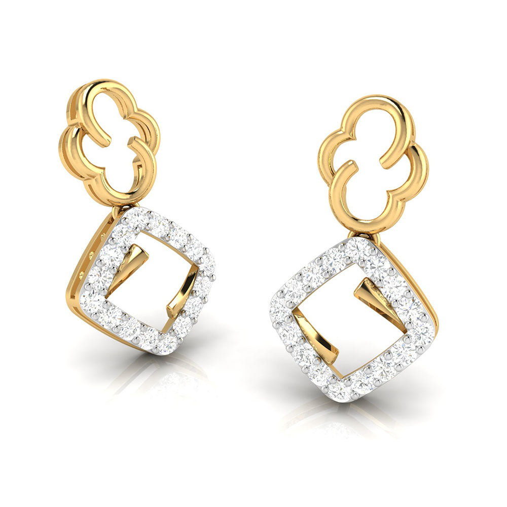 Designer earrings collection Polysemous Lab Grown Diamond Earrings Fiona Diamonds