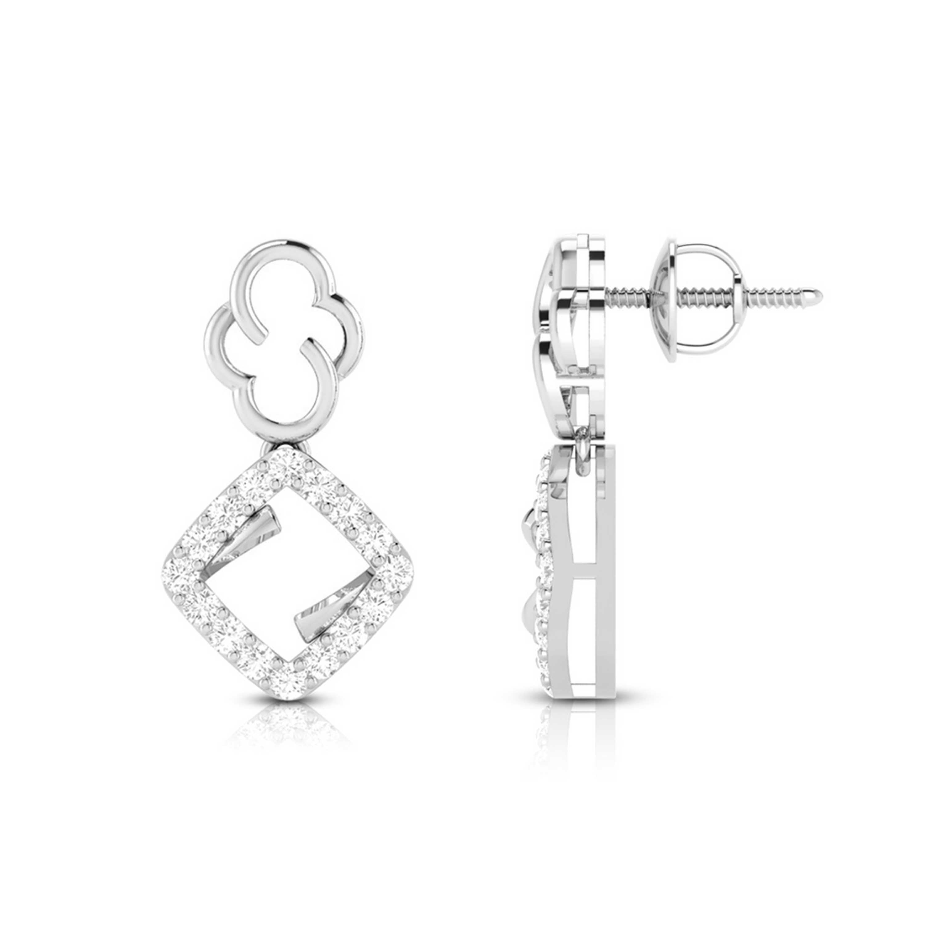 Designer earrings collection Polysemous Lab Grown Diamond Earrings Fiona Diamonds