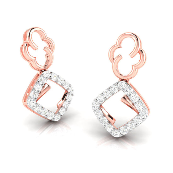 Designer earrings collection Polysemous Lab Grown Diamond Earrings Fiona Diamonds