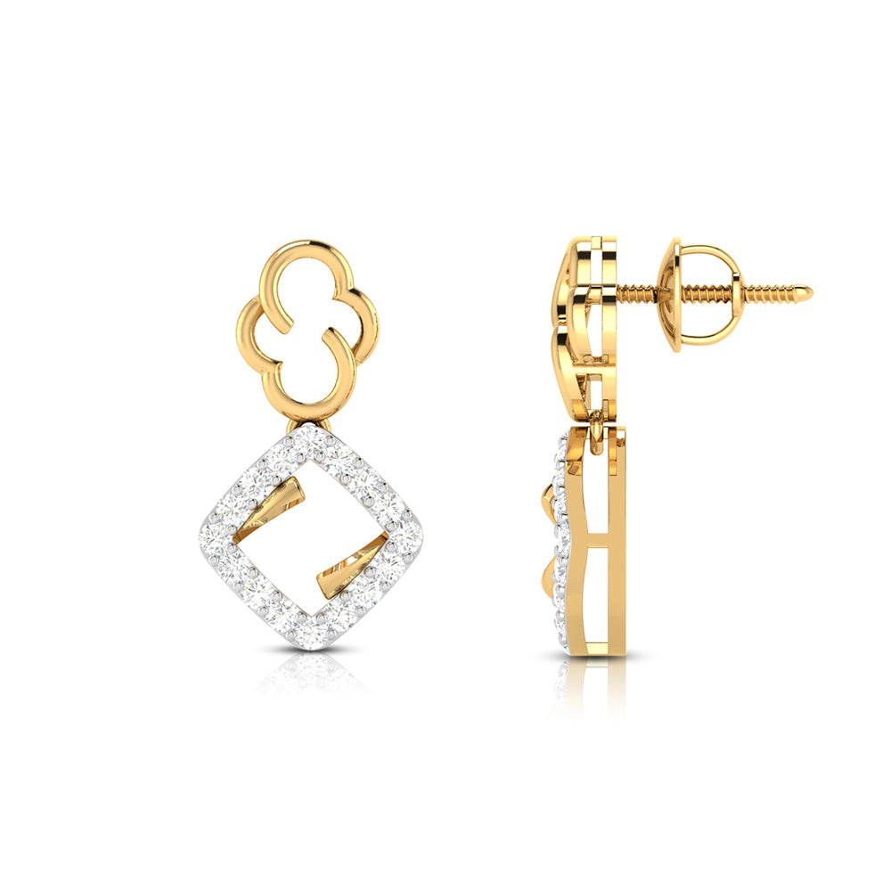 Designer earrings collection Polysemous Lab Grown Diamond Earrings Fiona Diamonds