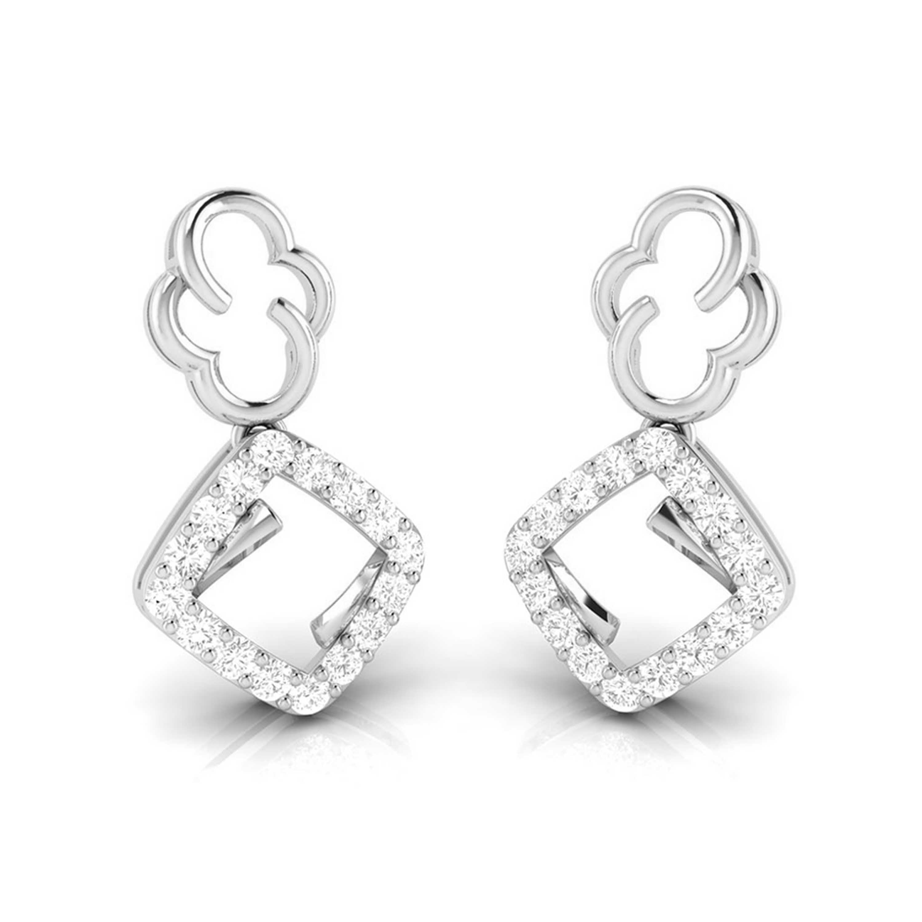 Designer earrings collection Polysemous Lab Grown Diamond Earrings Fiona Diamonds
