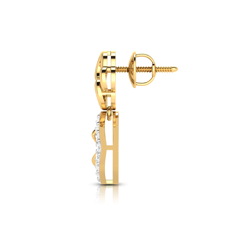Designer earrings collection Polysemous Lab Grown Diamond Earrings Fiona Diamonds