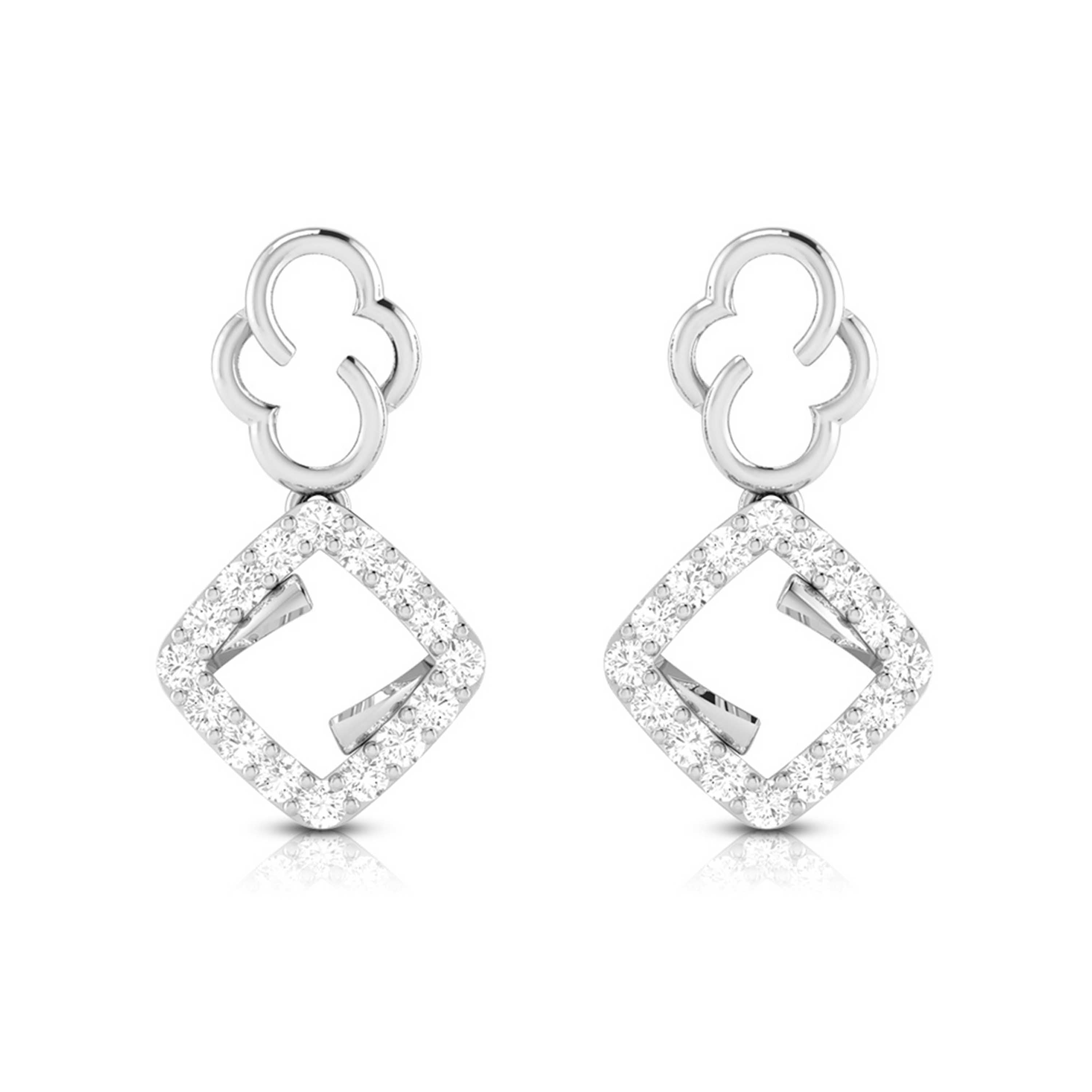 Designer earrings collection Polysemous Lab Grown Diamond Earrings Fiona Diamonds