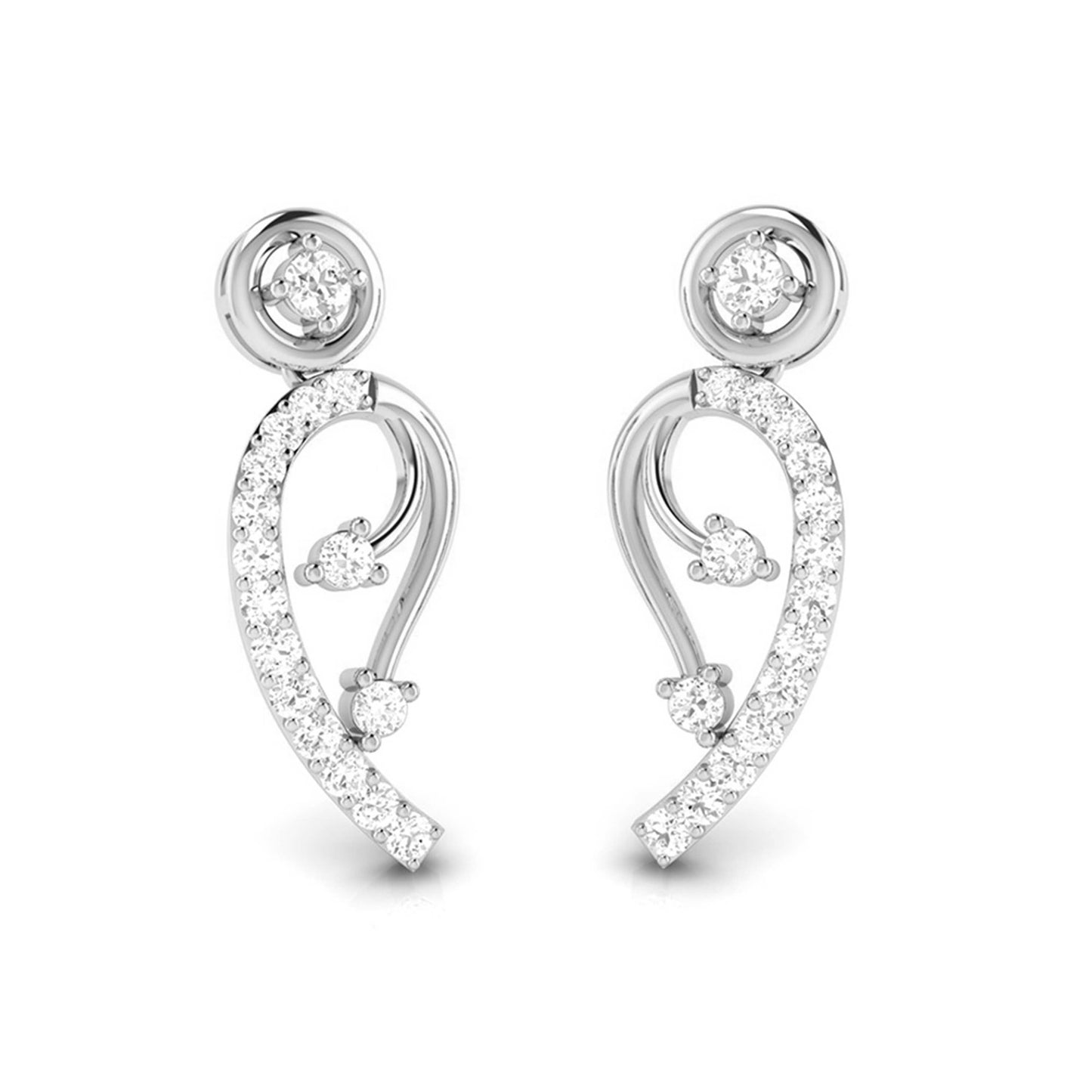 Latest earrings design Headliner Lab Grown Diamond Earrings Fiona Diamonds