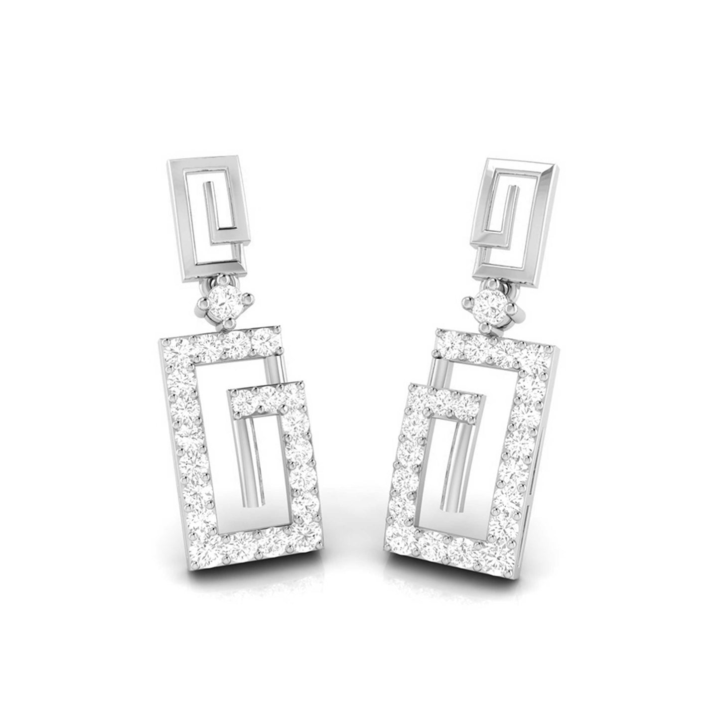 Designer earrings collection Swelte Lab Grown Diamond Earrings Fiona Diamonds