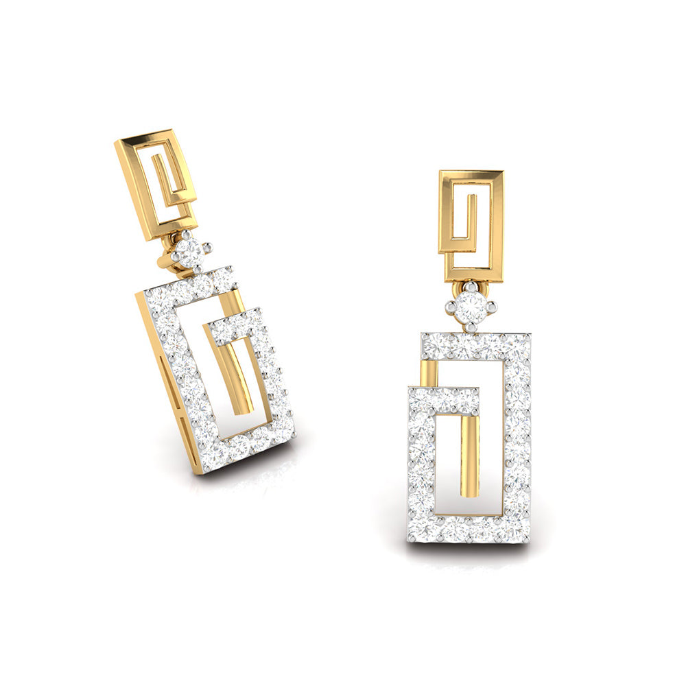 Designer earrings collection Swelte Lab Grown Diamond Earrings Fiona Diamonds