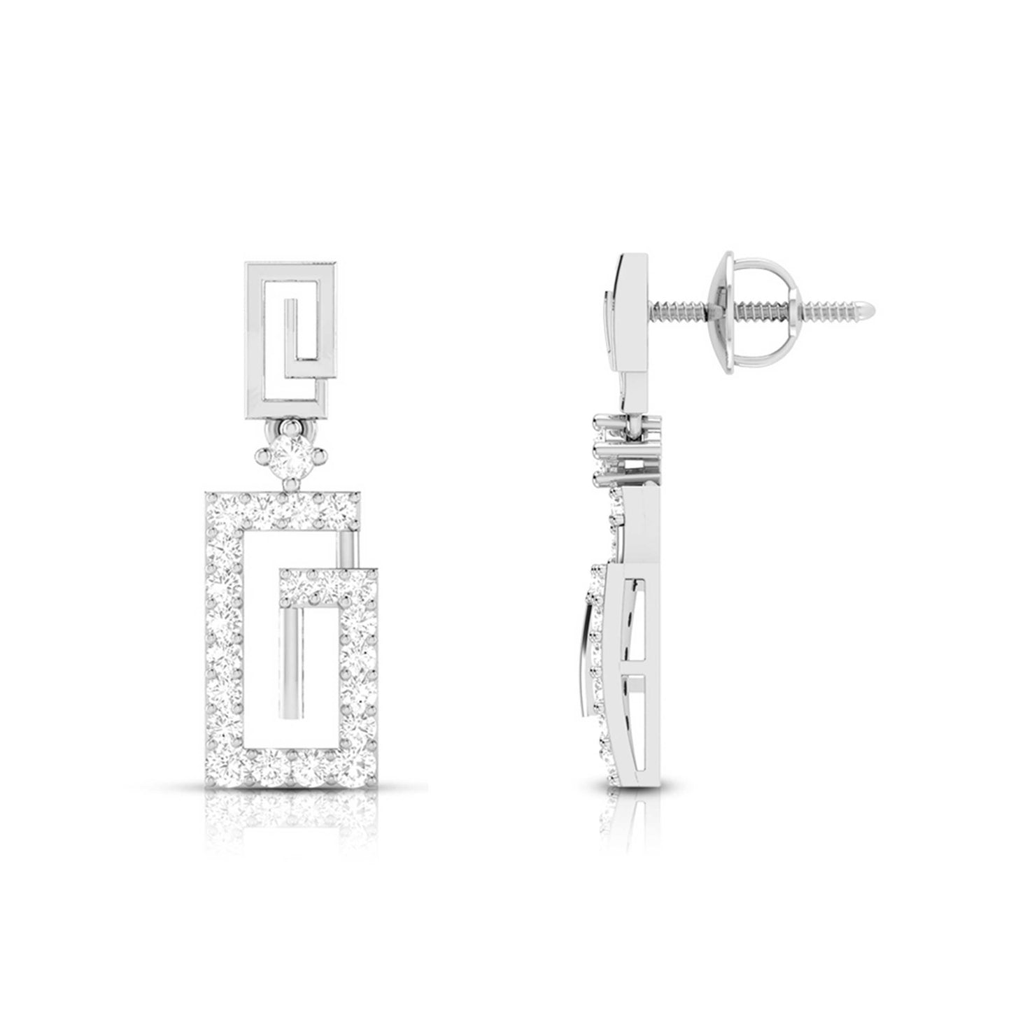 Designer earrings collection Swelte Lab Grown Diamond Earrings Fiona Diamonds