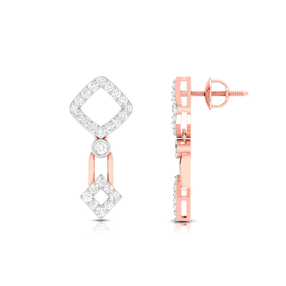Small earrings design Toytown Lab Grown Diamond Earrings Fiona Diamonds