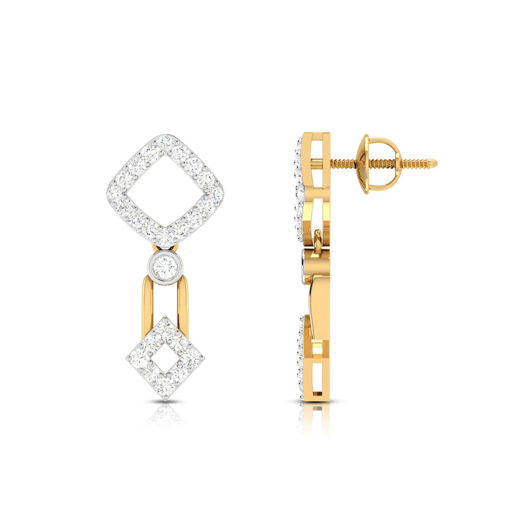 Small earrings design Toytown Lab Grown Diamond Earrings Fiona Diamonds