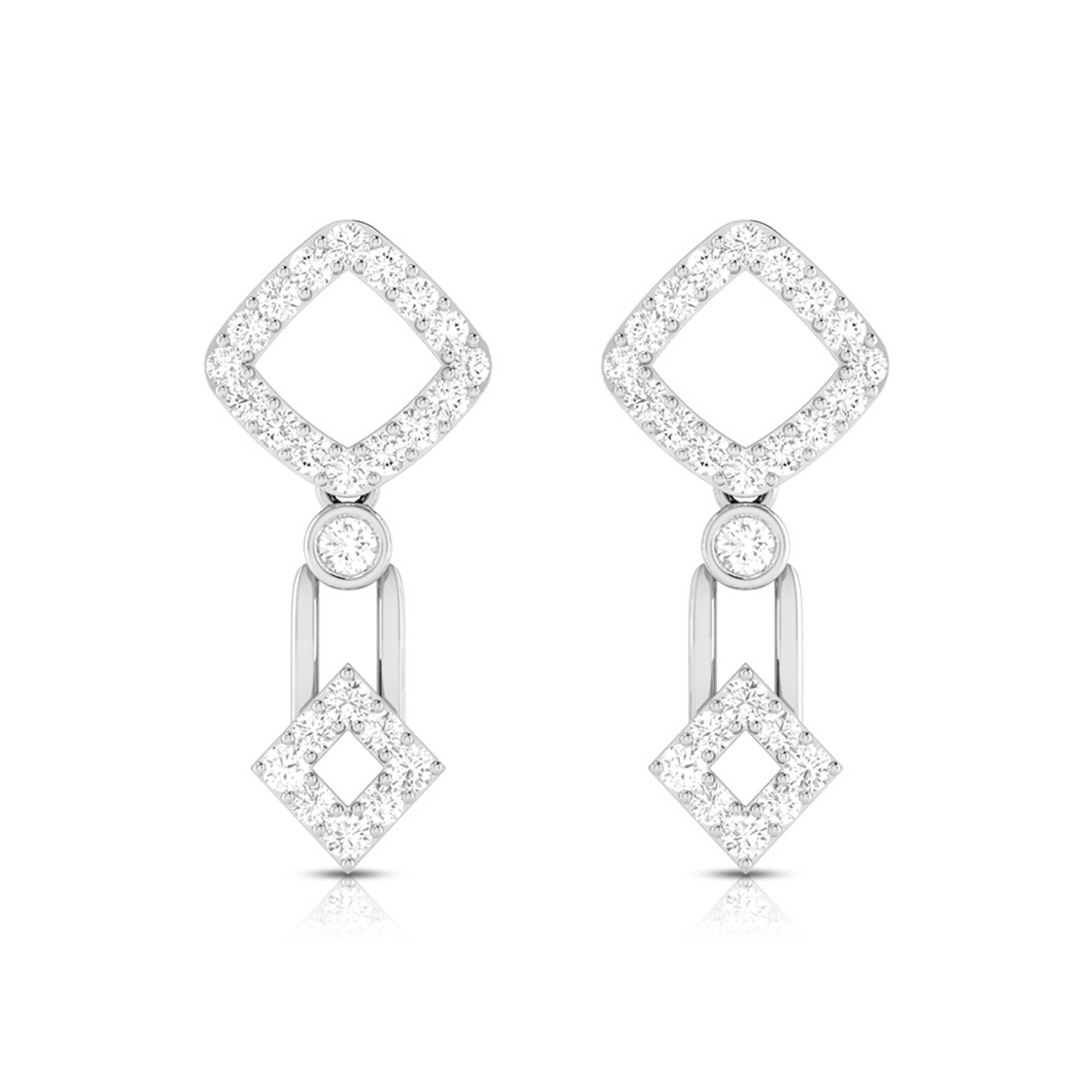 Small earrings design Toytown Lab Grown Diamond Earrings Fiona Diamonds