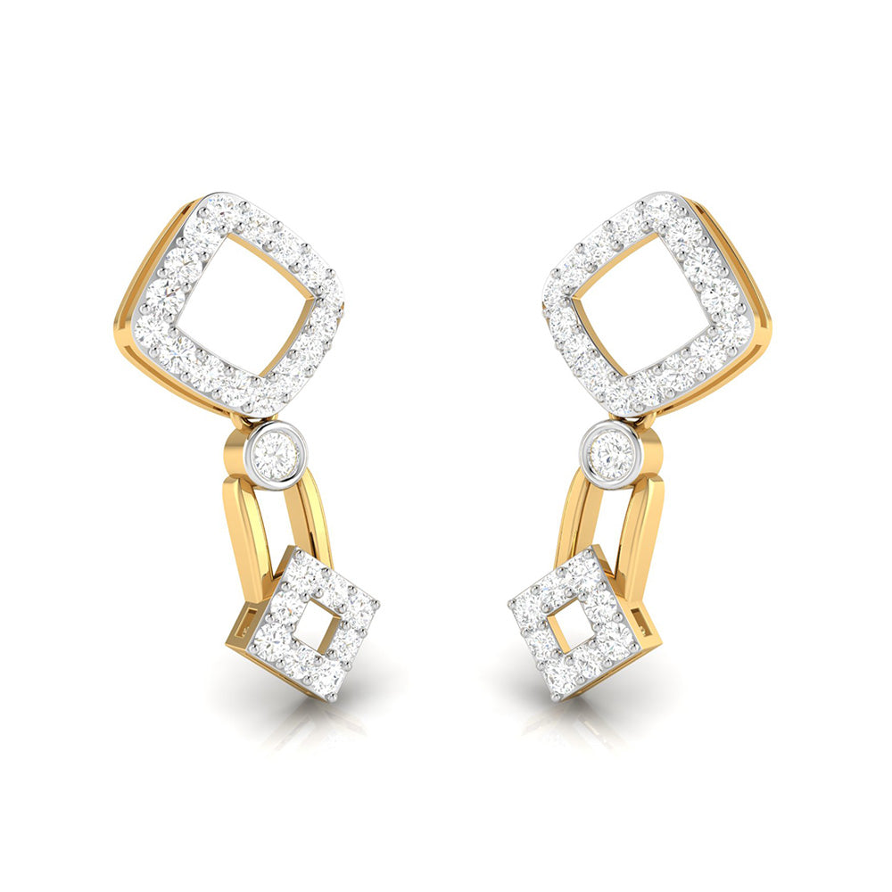 Small earrings design Toytown Lab Grown Diamond Earrings Fiona Diamonds