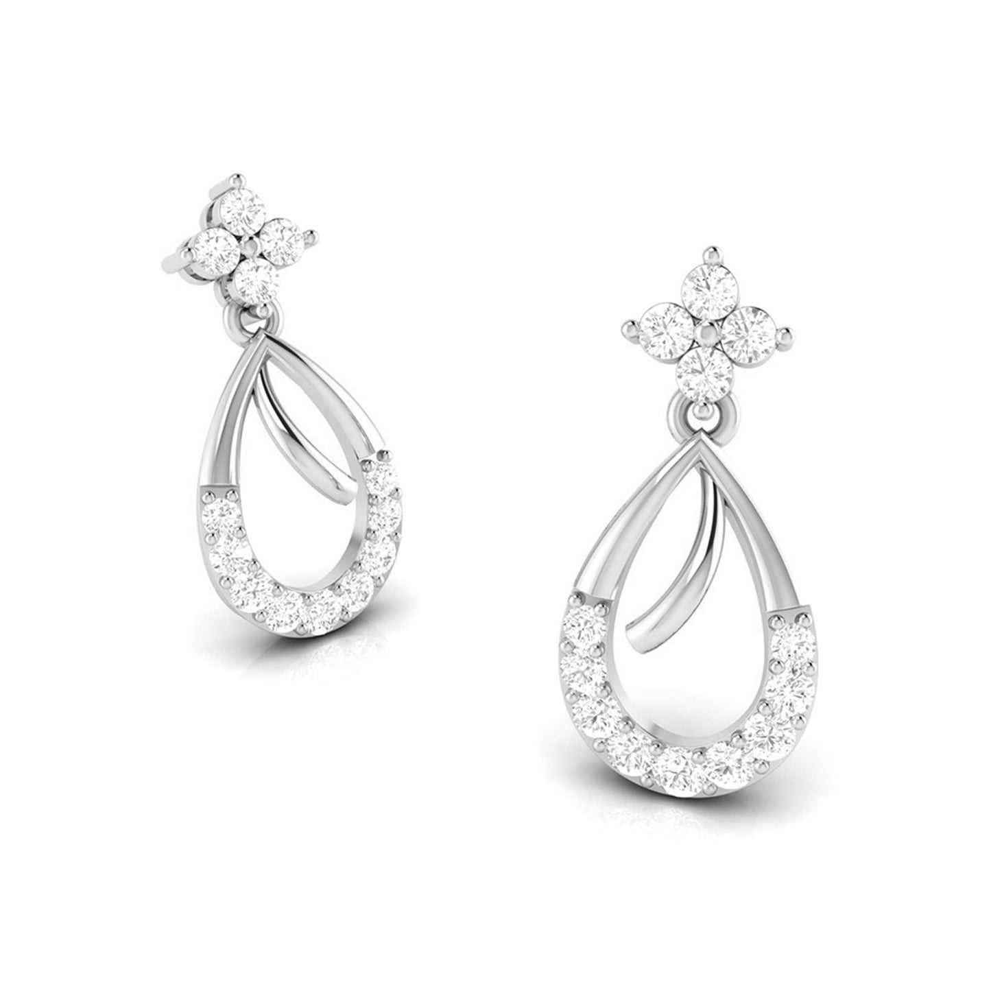 Fancy earrings design Conjecture Lab Grown Diamond Earrings Fiona Diamonds