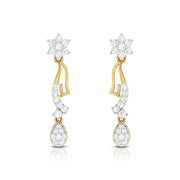 Earrings flower design Emporium Lab Grown Diamond Earrings Fiona Diamonds