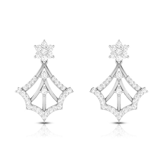 Load image into Gallery viewer, Latest earrings design Cosmos Lab Grown Diamond Earrings Fiona Diamonds
