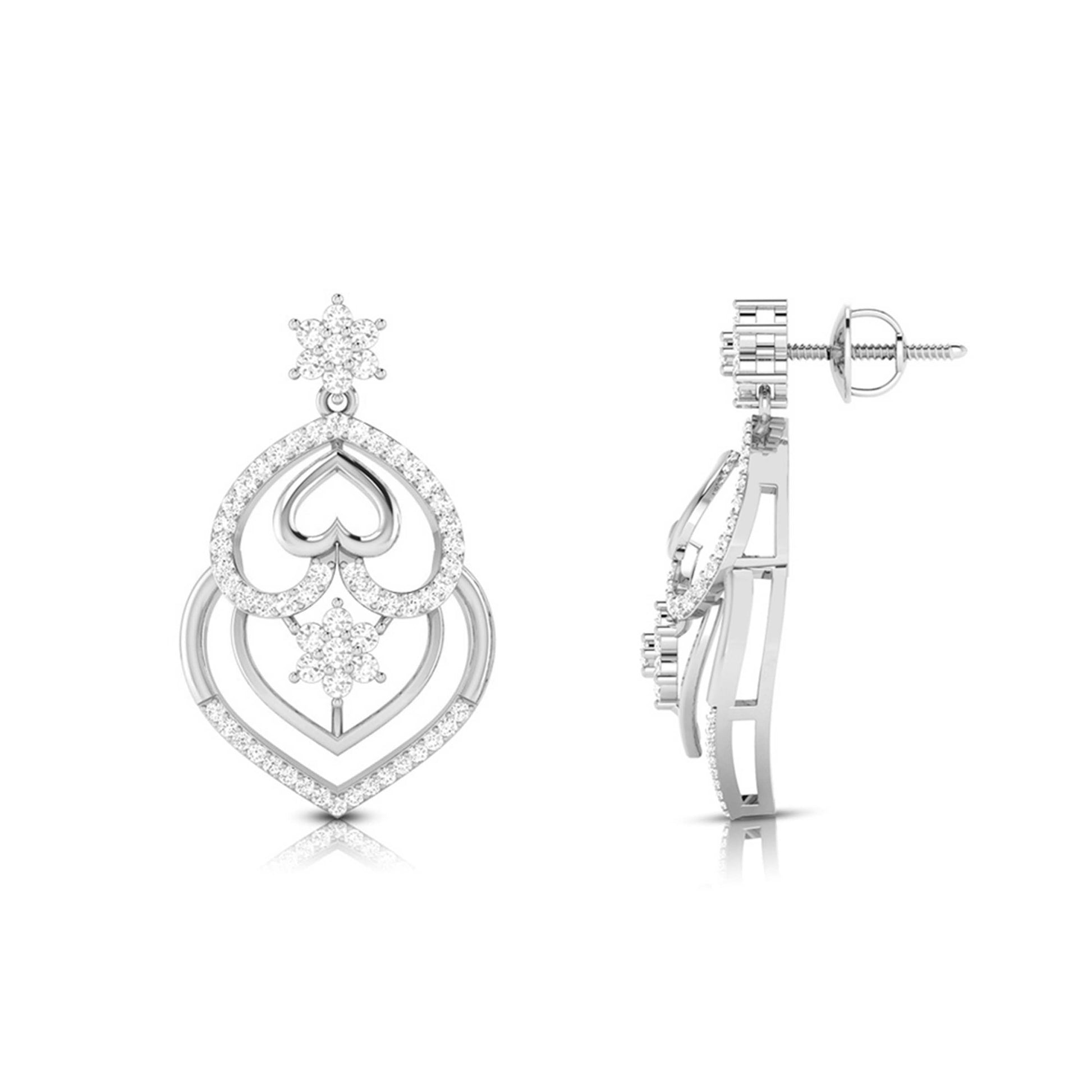 Designer earrings collection Crayon Lab Grown Diamond Earrings Fiona Diamonds